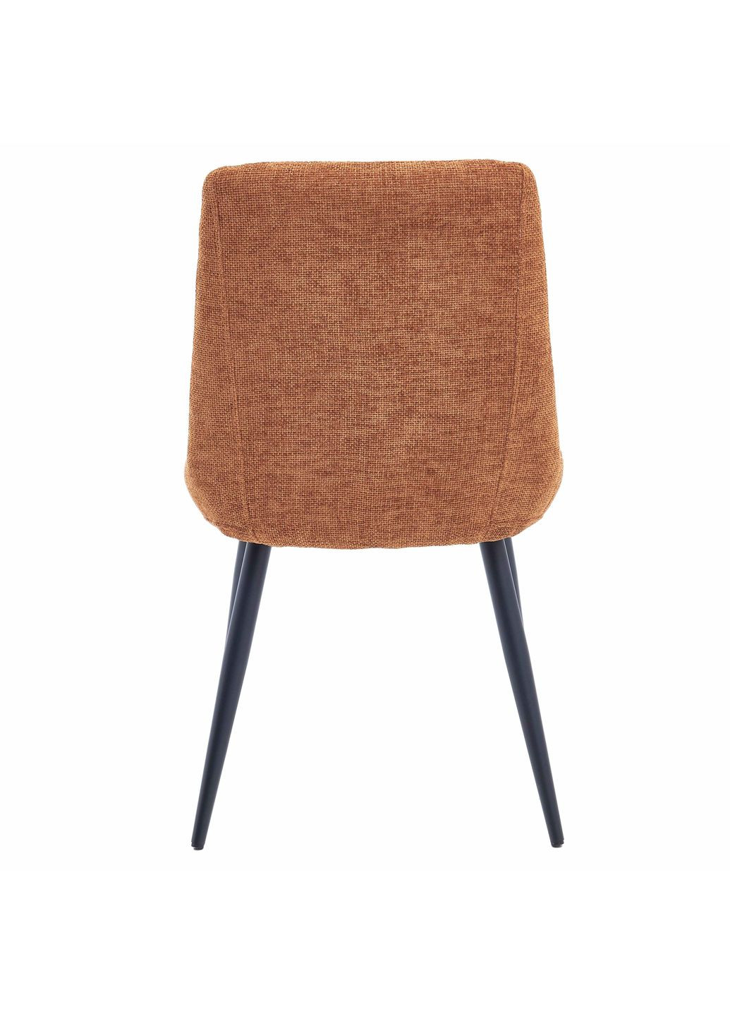 Стілець KIWI Чорний каркас / Теракотова тканина Intarsio (372178477)