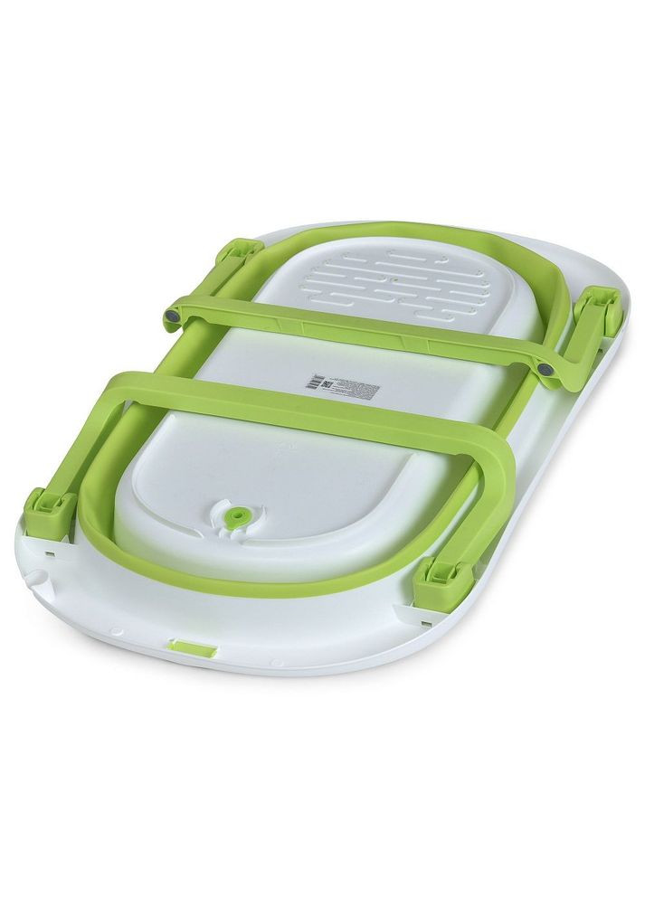 Ванна детская PLUS Grass Green складная с термометром Зеленая (ME 1151) El Camino (368766606)