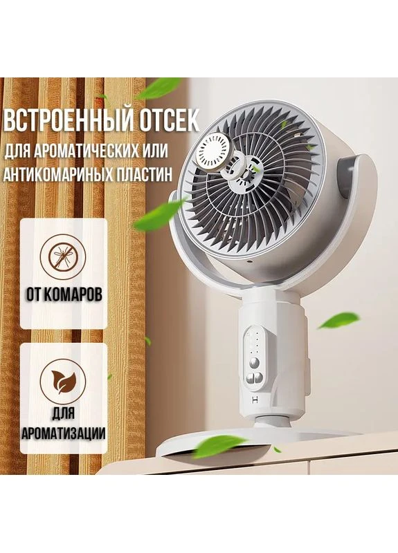 Напольный вентилятор LY-960 с 5 режимами, таймером и регулировкой высоты Domotec (391023583)