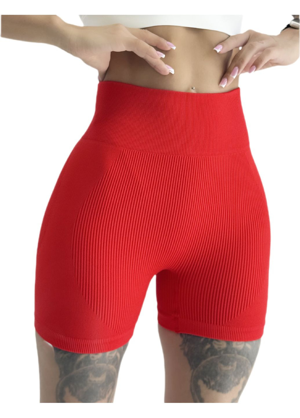 Шорты пуш ап для фитнеса женские LILAFIT (353834772)