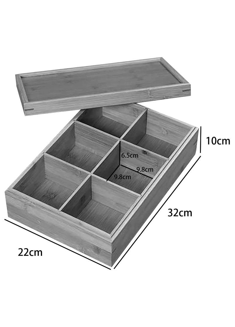Менажниця з дерева Роскон тектона (МЕН-008024) No Brand (327866938)