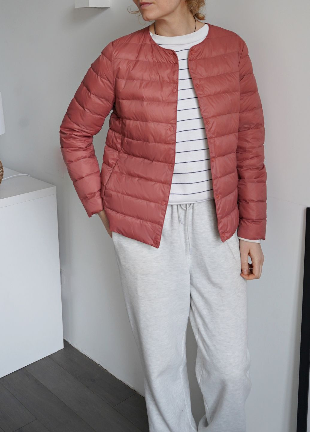 Рожевий Пуховик One