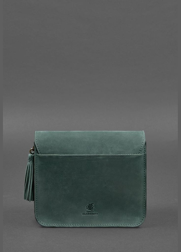 Шкіряна жіноча бохо-сумка Лілу зелена Crazy Horse (A-026134) BlankNote кросс-боди (327874344)