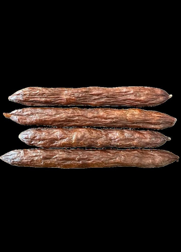 Лакомство для собак сосиски сушеные (телятина 50%, сердце телячье 50%) " " (Бетховен) 12 см. 25 шт. Bethowen (327876269)