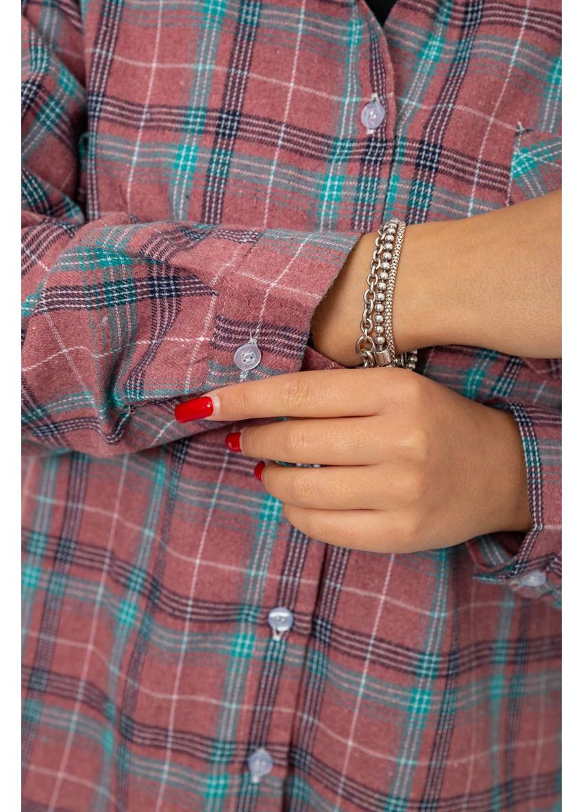 Пудровая рубашка Ager