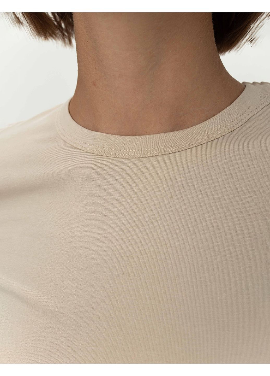 Женский лонгслив приталенный (0013000BORL) Casual Trend №130 - (361029251)