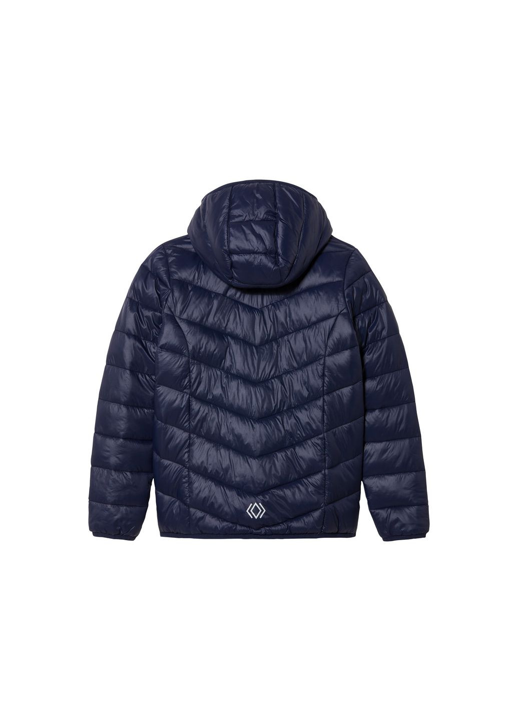 Темно-синяя демисезонная демисезонная куртка с капюшоном для девочки bionic-finish® eco 450891 темно-синий Pepperts