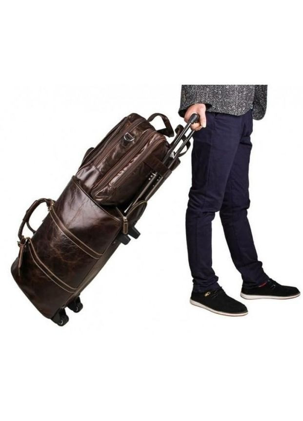 Большая мужская сумка с карманами из кожи Bx7289 Brown Bexhill (306437971)