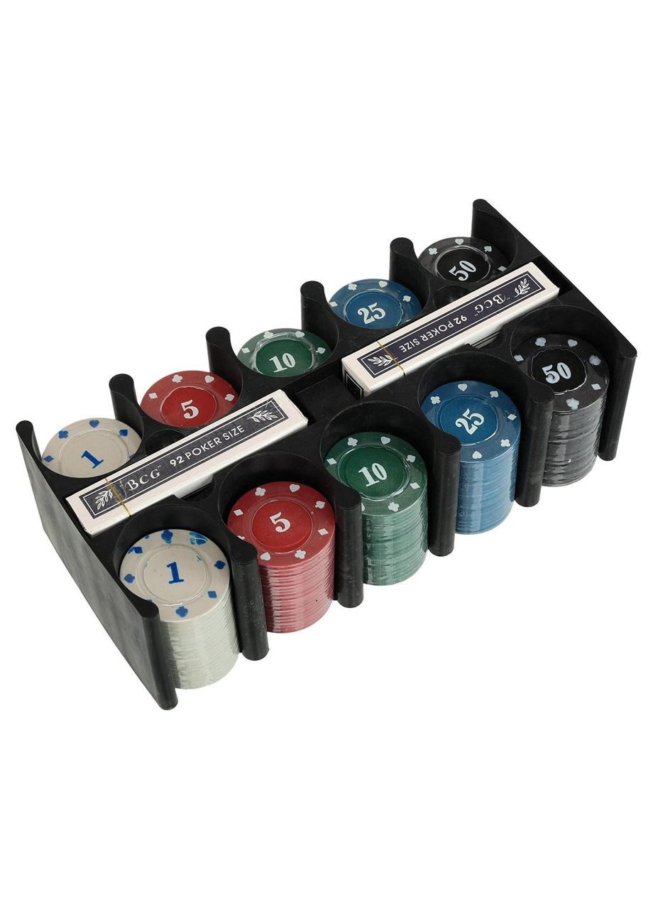 Набор для покера в металлической коробке 6620K 200 фишек SP-Sport (323217194)