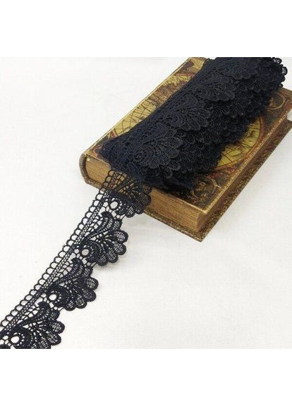 Мереживо макраме 6CM (13M) Колір - Чорний (729-42-039) Plus-plus (352747662)