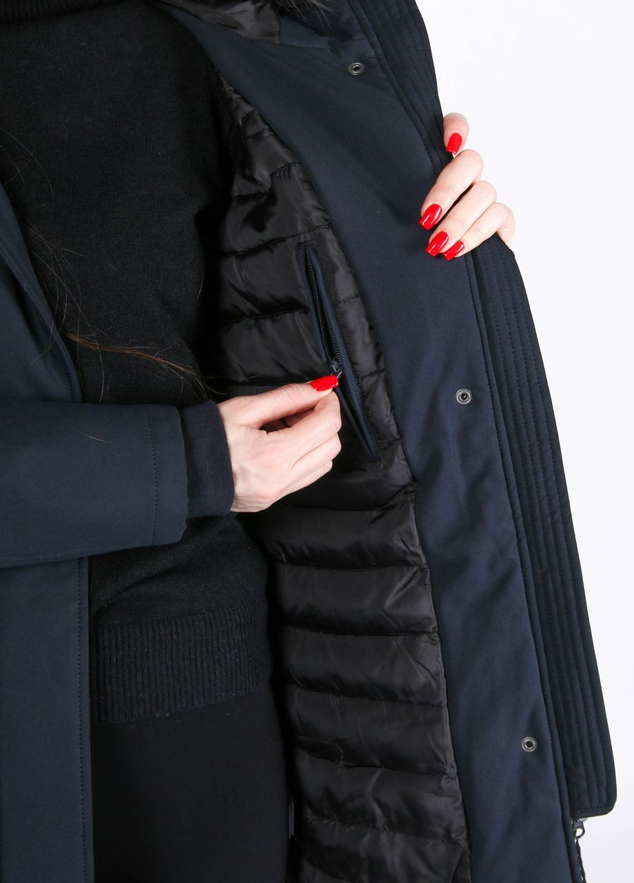 Темно-синя зимня куртка Bomboogie