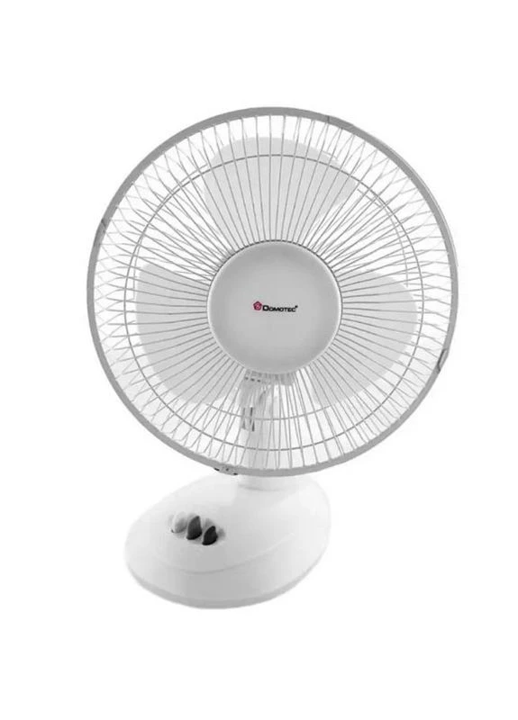 Вентилятор DOMOTEC MS-1624 White / Настольный вентилятор 2 скорости 23 Вт Digital (391023371)