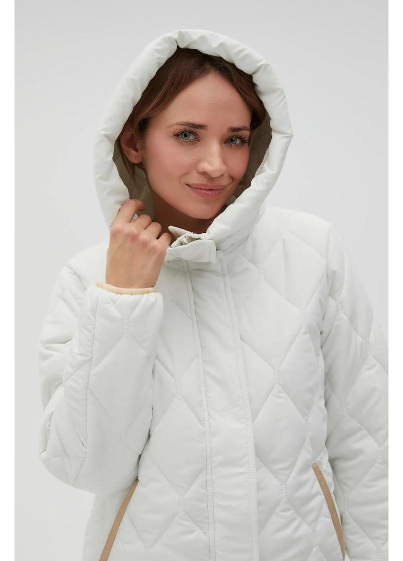 Молочная демисезонная куртка Moodo