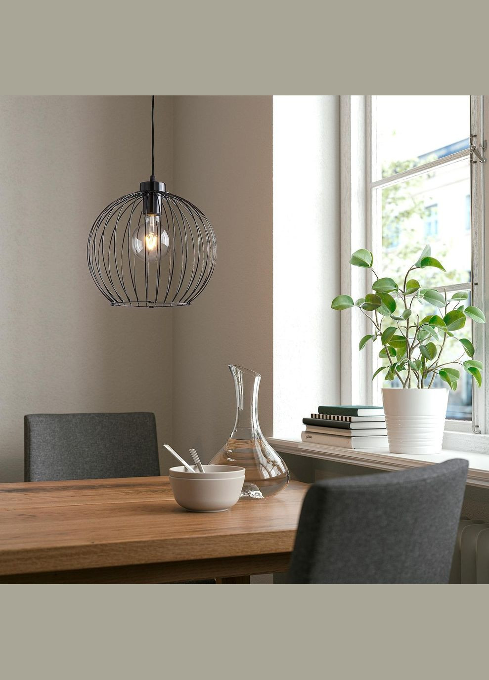 Підвісний світильник ІКЕА GRINDFALLET 30 см (20502487) IKEA (278406939)