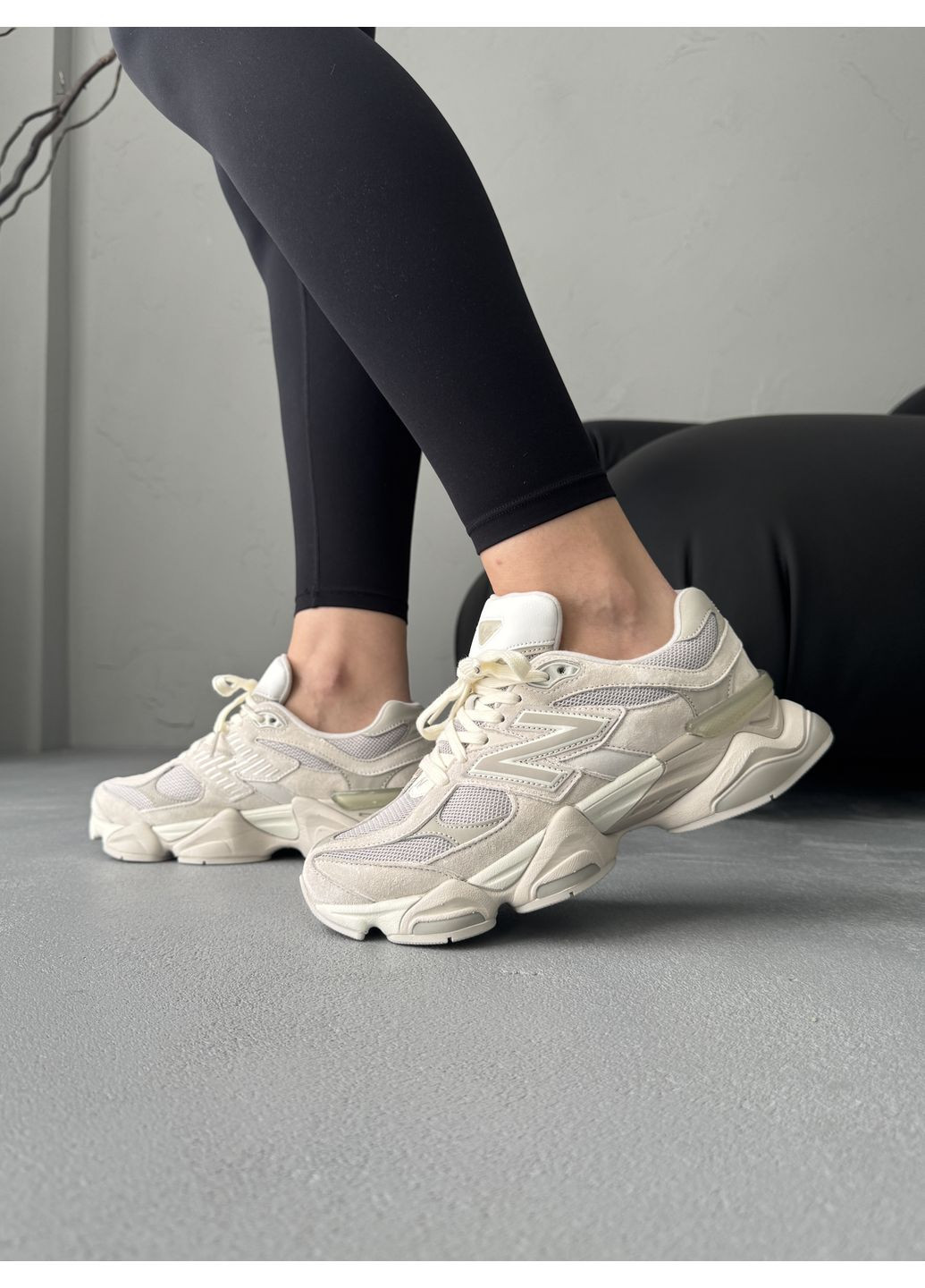 Кросівки жіночі і чоловічі New Balance 9060 beige | Нью Беланс 9060 бежеві No Brand бежеві демісезони (372129254)
