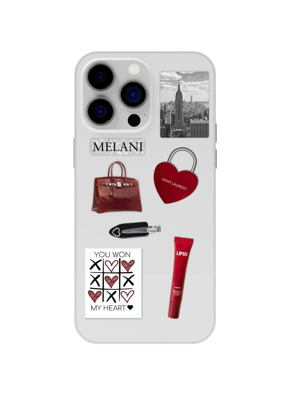 Набор №4 3D стикеров Melani (380050397)