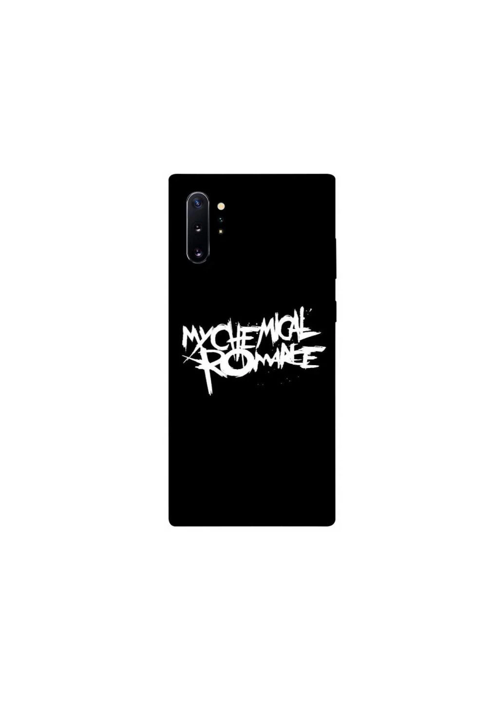 Чехол на Samsung Galaxy Note 10 Plus My Chemical Romance logo Frontalka (361103629)