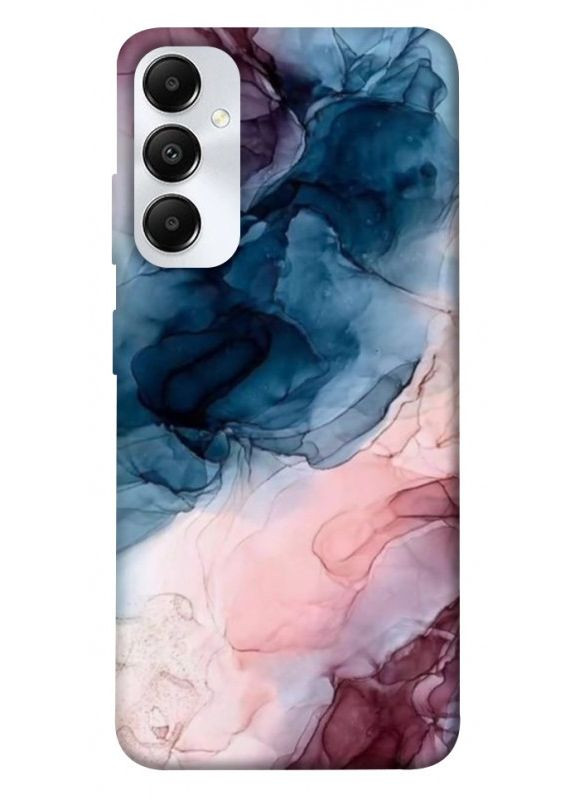 Чехол с принтом для Samsung Galaxy A05s / для самсунг галакси А05с Розово-голубые разводы No Brand (338599534)