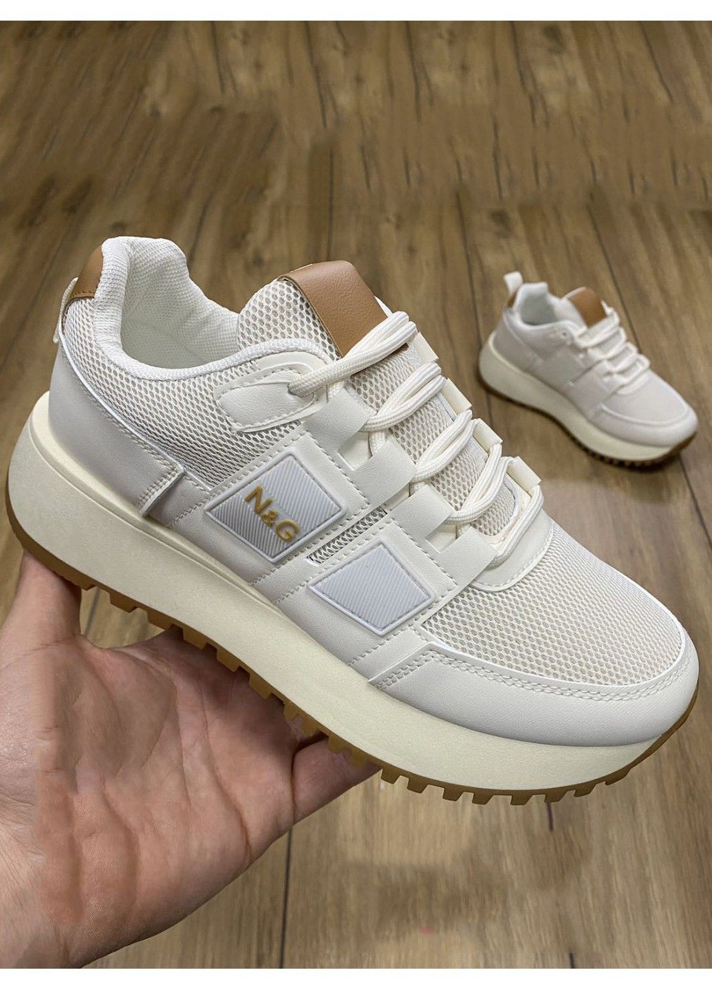 Кросівки BN1534-2 Navigator бежеві всесезони (319157773)