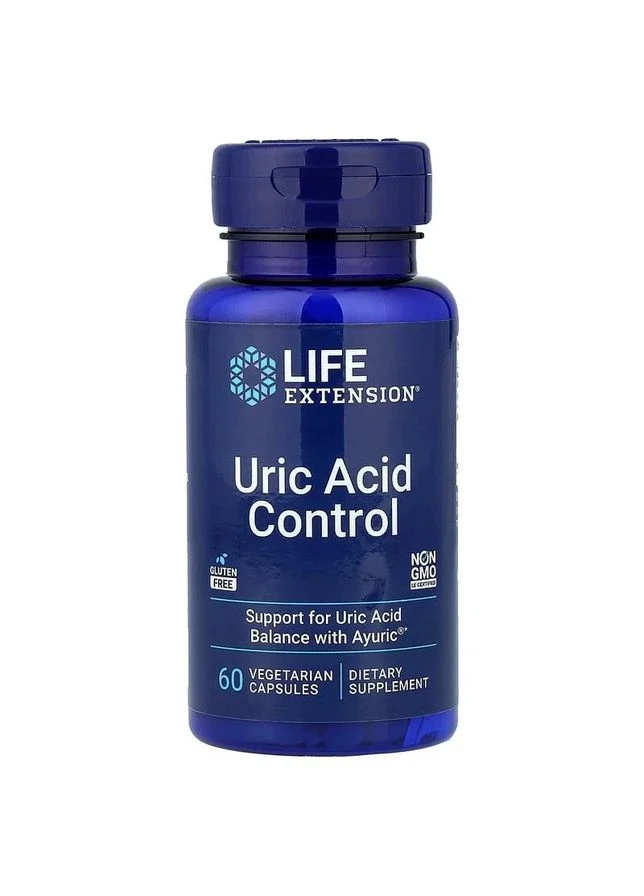 Контроль сечової кислоти Uric Acid Control 60 капсул Life Extension (361115961)