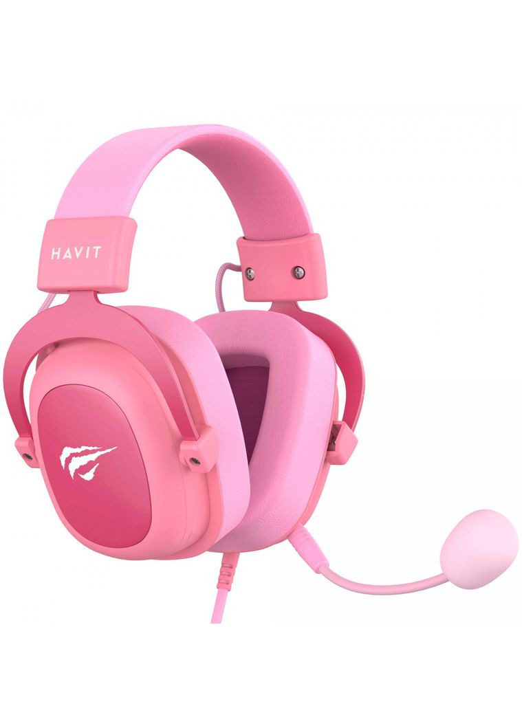 Ігрові навушники з мікрофоном HVH2002D Pink Havit 27828 (282313482)