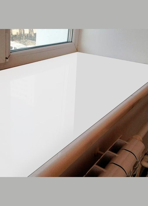 Покрытие силиконовое для подоконника, мягкое стекло белое 60 х 160 см Декоинт (278287484)