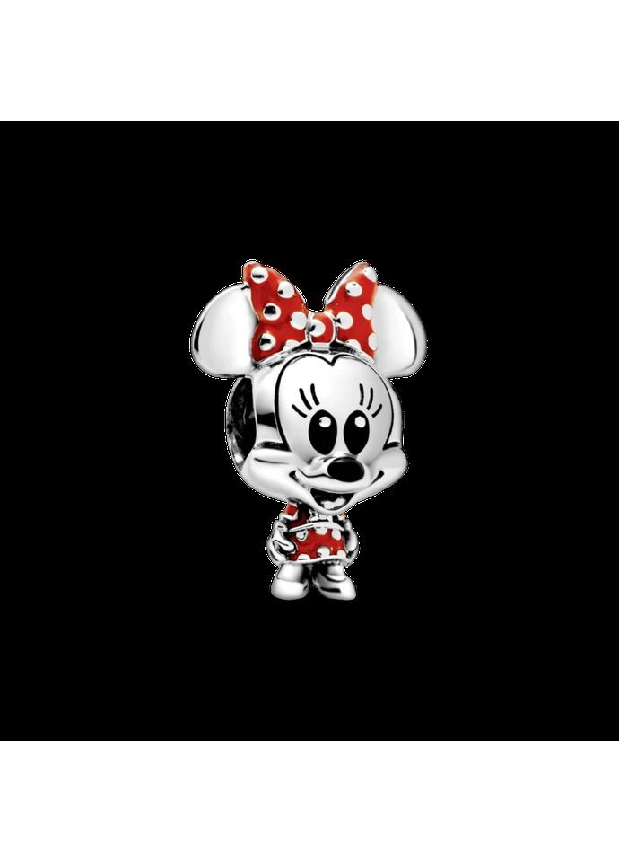 Серебряный шарм Пандора "Минни Маус" Disney 798880C02 Kabluchka (355347718)