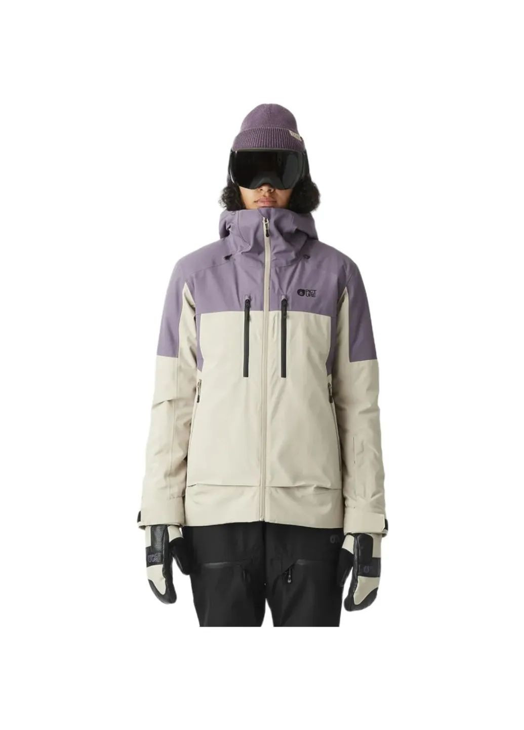 Бежевая демисезонная куртка exa jkt wmn Picture Organic