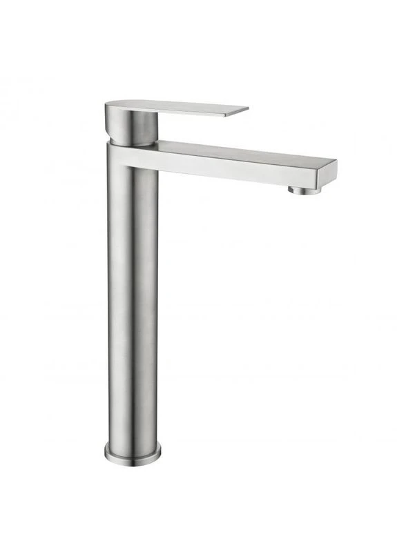 Змішувач для раковини високий Nexus 001FH (k35) LDNEX001FHNKS49185 Nickel LIDZ (397614590)