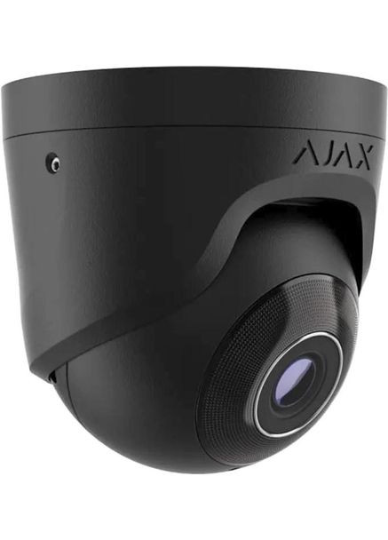IP-Камера дротова TurretCam, 8мп, 4мм чорна Ajax (361079071)