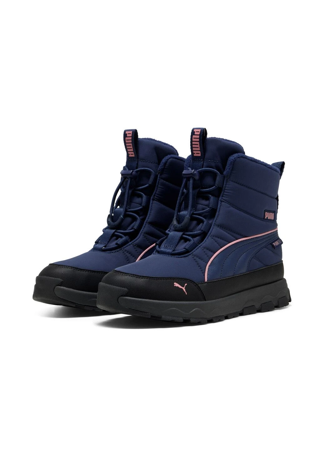 Синие спортивные осенние детские ботинки evolve puretex youth boots Puma