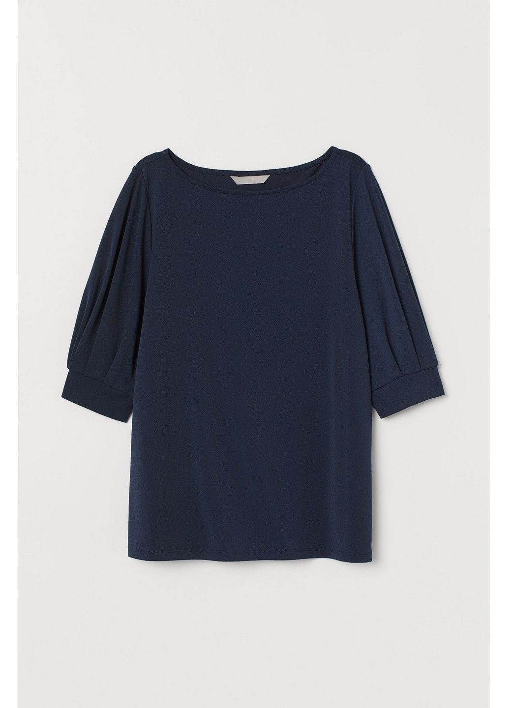 Темно-синя блуза H&M