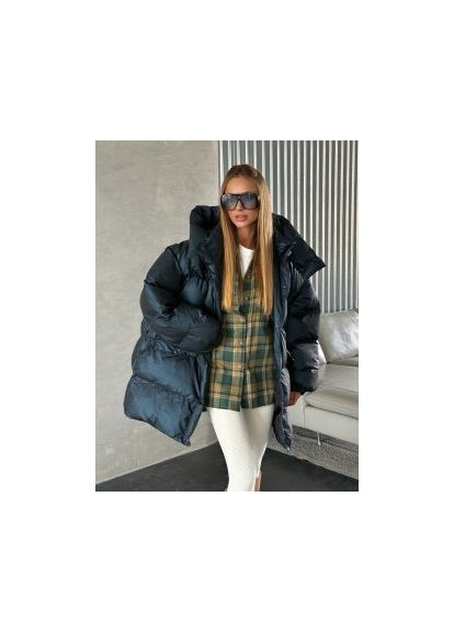 Темно-синяя куртка transformer удлиненная цвет темно-синий milirud