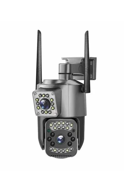 Вулична WIFI камера відеоспостереження поворотна Smart Home Camera SC03 V380 Pro на два об'єктиви BIG (390453227)