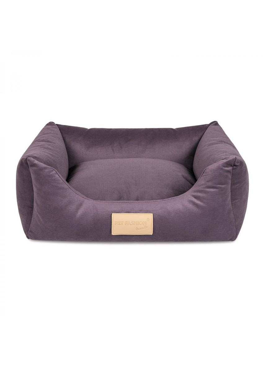 Лежак для собак Molly 1 52х40х17 см фиолетовый Природа (292257982)