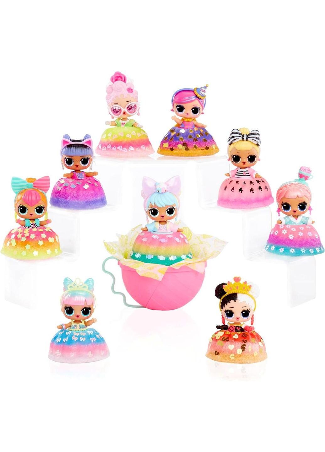 LOL Surprise Mix Make Birthday Cake Ice sk8r Все- with Collectible Doll, DIY Cake кукла л кейс кекс 593140 L.O.L. Surprise! (323480852)