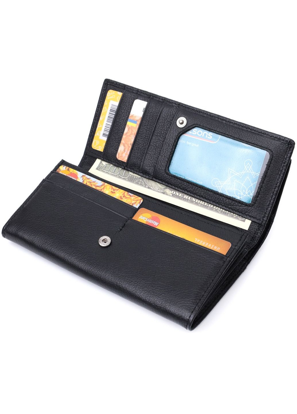 Жіночий шкіряний гаманець 18,5х9,5х3,5 см st leather (315868973)