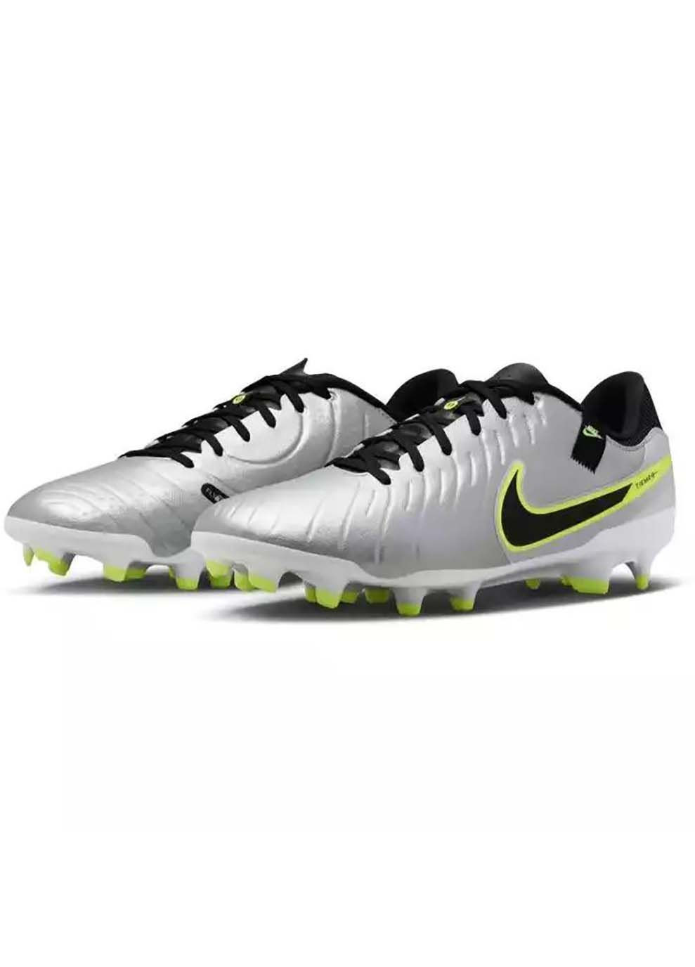 Чоловічі Бутси LEGEND 10 ACADEMY FG/MG Сріблястий Nike (367601569)