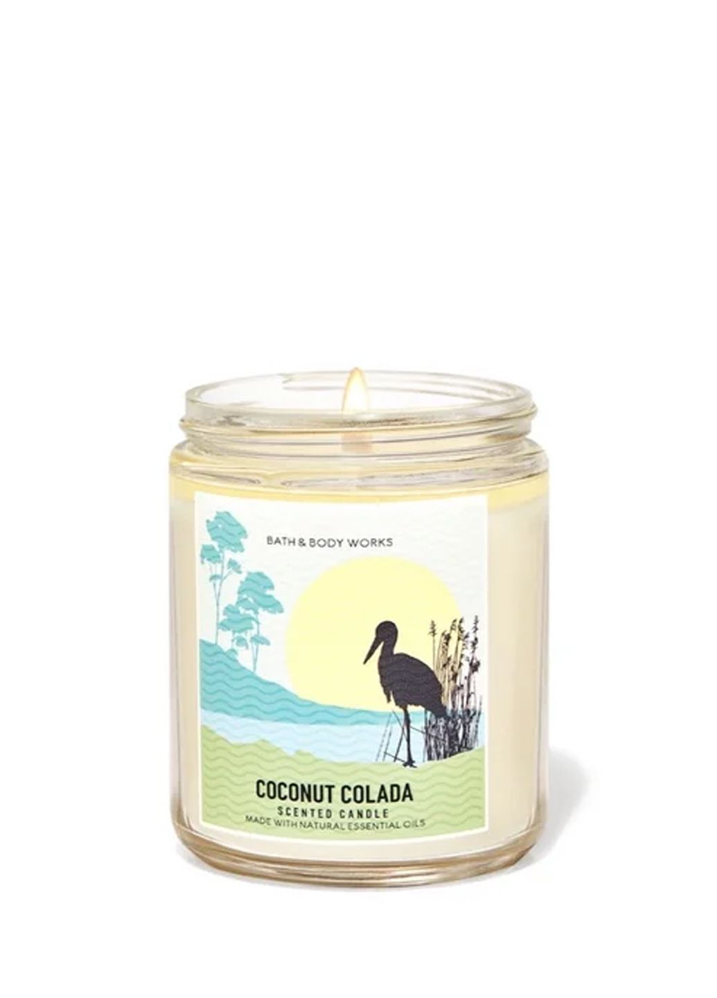 Свеча ароматическая COCONUT COLADA BBW0421W Abercrombie & Fitch (269005449)