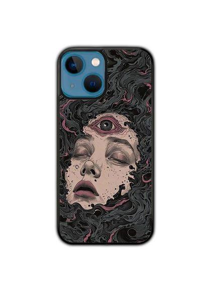 Чехол для Apple Iphone 13 Mini Черный No Brand (302221185)