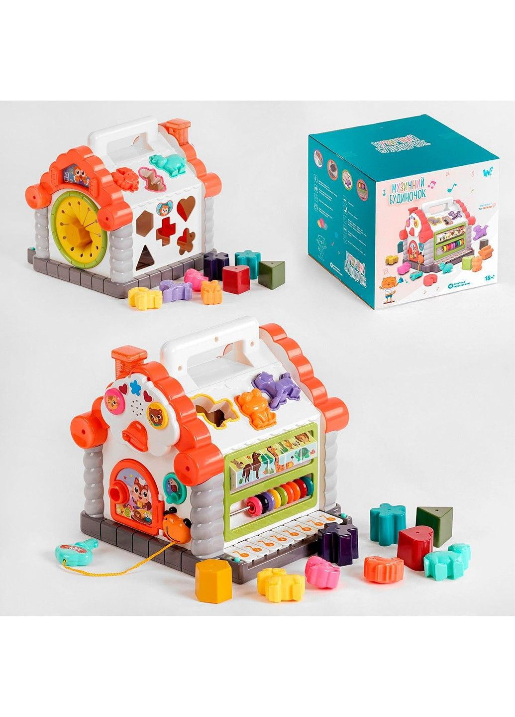 Розвиваючий музичний будиночок 16180 WToys (319839387)