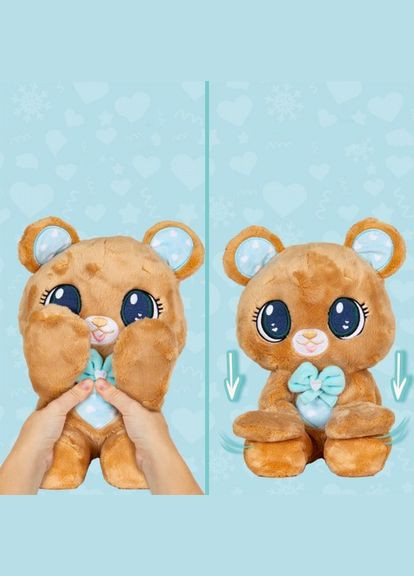 Мягкая игрушка – КОРИЧЕСКИЙ МИШКА Peekapets (315493093)