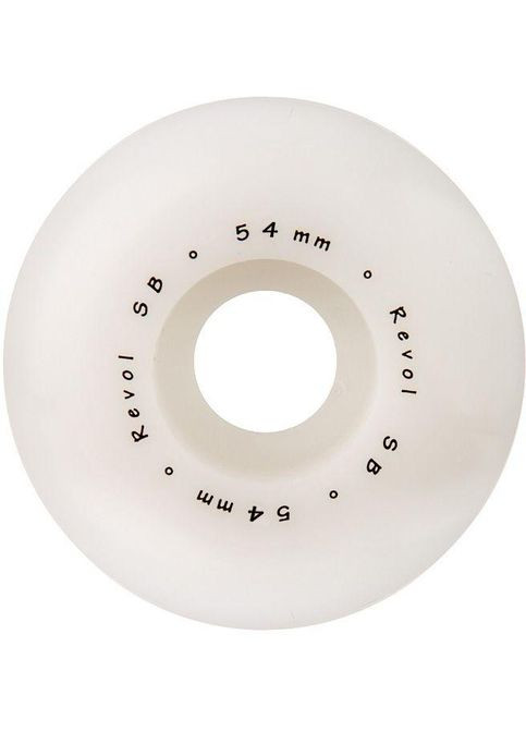 Колеса для скейтборду MINIMAL White 54 mm Revol (370949056)