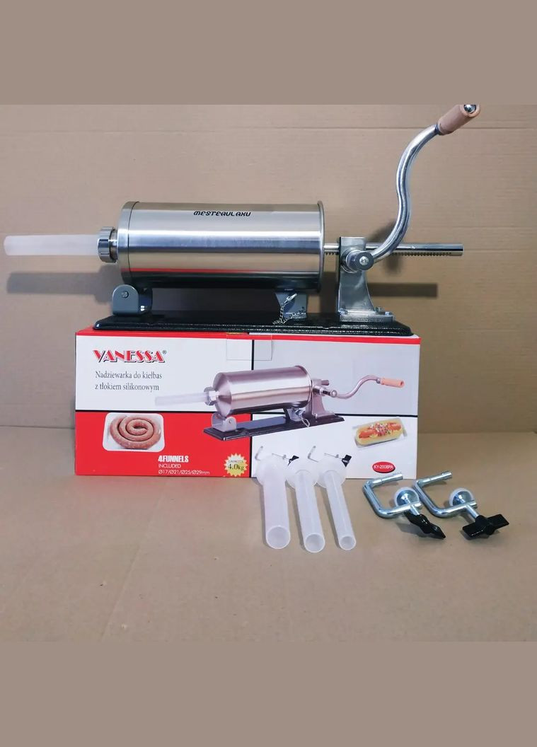 Шприц ковбасний горизонтальний на 4 кг. KY-2008PA Vanessa (316680771)