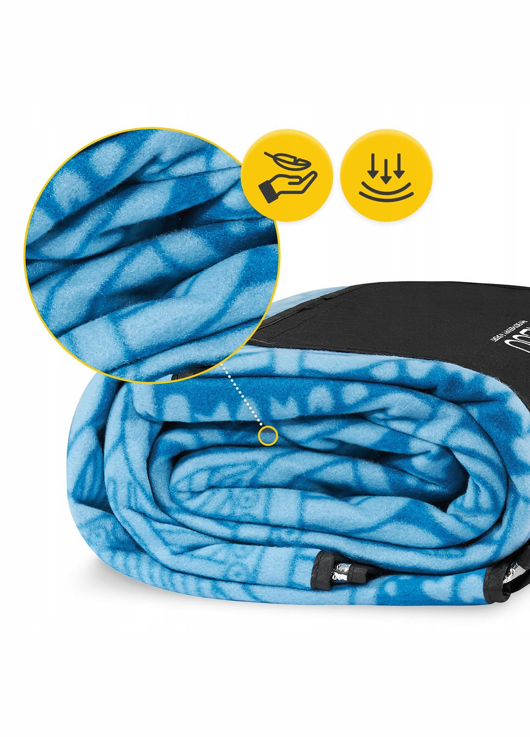 Килимок для пікніка та кемпінгу 200 x 200 см складний (P-5905973400947) 4FIZJO (333652173)