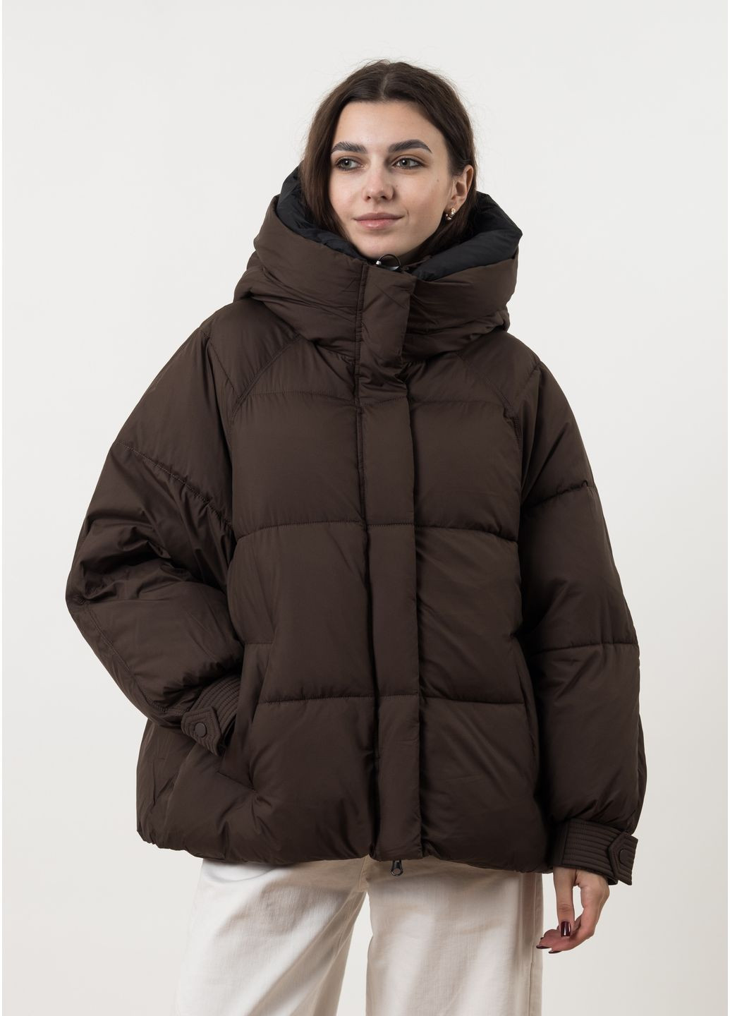Коричневый зимний Пуховик Towmy