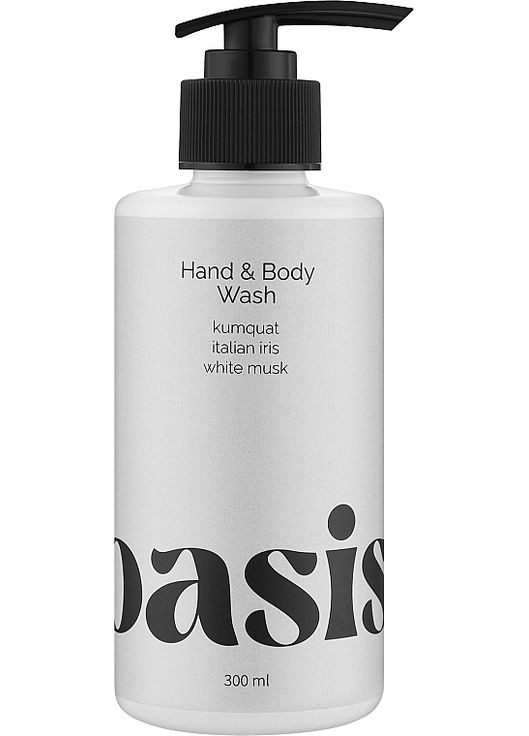 Парфюмерный гель для душа "Dama Bianca" Hand&Body Wash 300ml (1400446-31158075) Oasis (368625864)