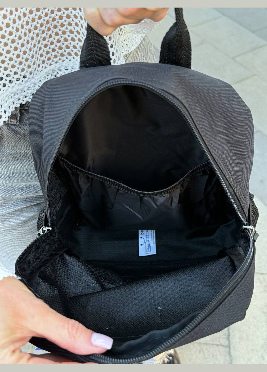 Рюкзак молодежный mini 8 л черный 5 цветов не промокает Bagland Рюкзак (340459501)