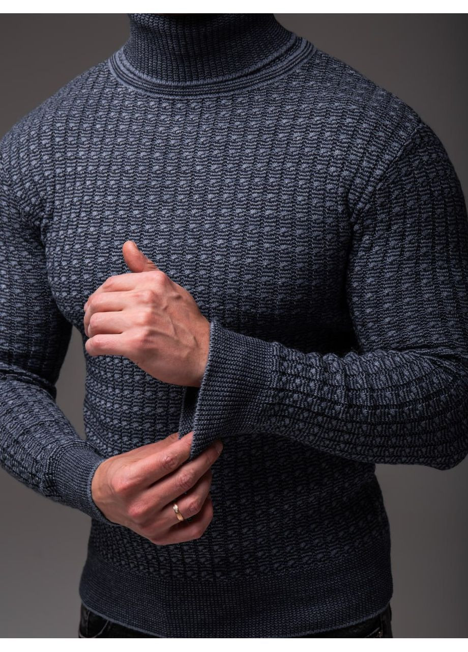 Серый демисезонный гольф свитер мужской производитель турция No Brand