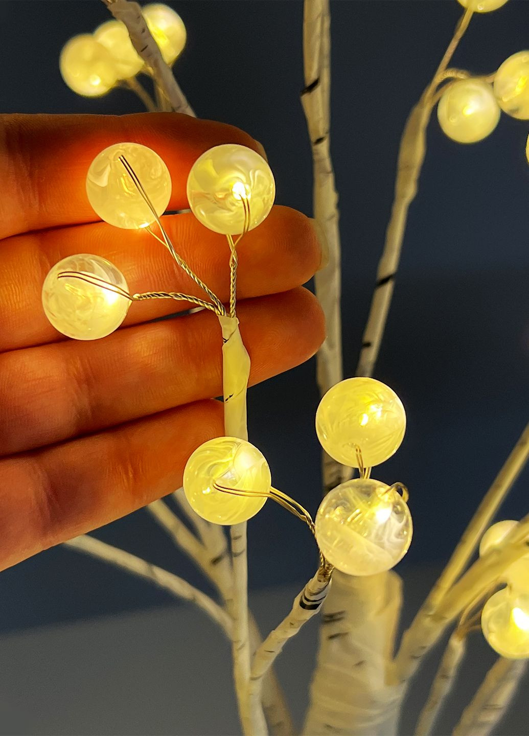 Дерево светодиодное на подставке 45 см MVM (314795621)